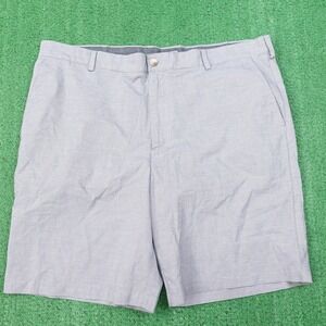 VAN HEUSEN STRAIGHT FLAT FRONT CHINO SHORTS MENS SIZE 42